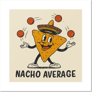The Nacho Master: Juggling His Way to Cheesy Victory Posters and Art